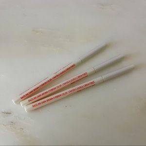 Chella Lot of 3 Dazzling Dark Brown Eye Brow Pencil